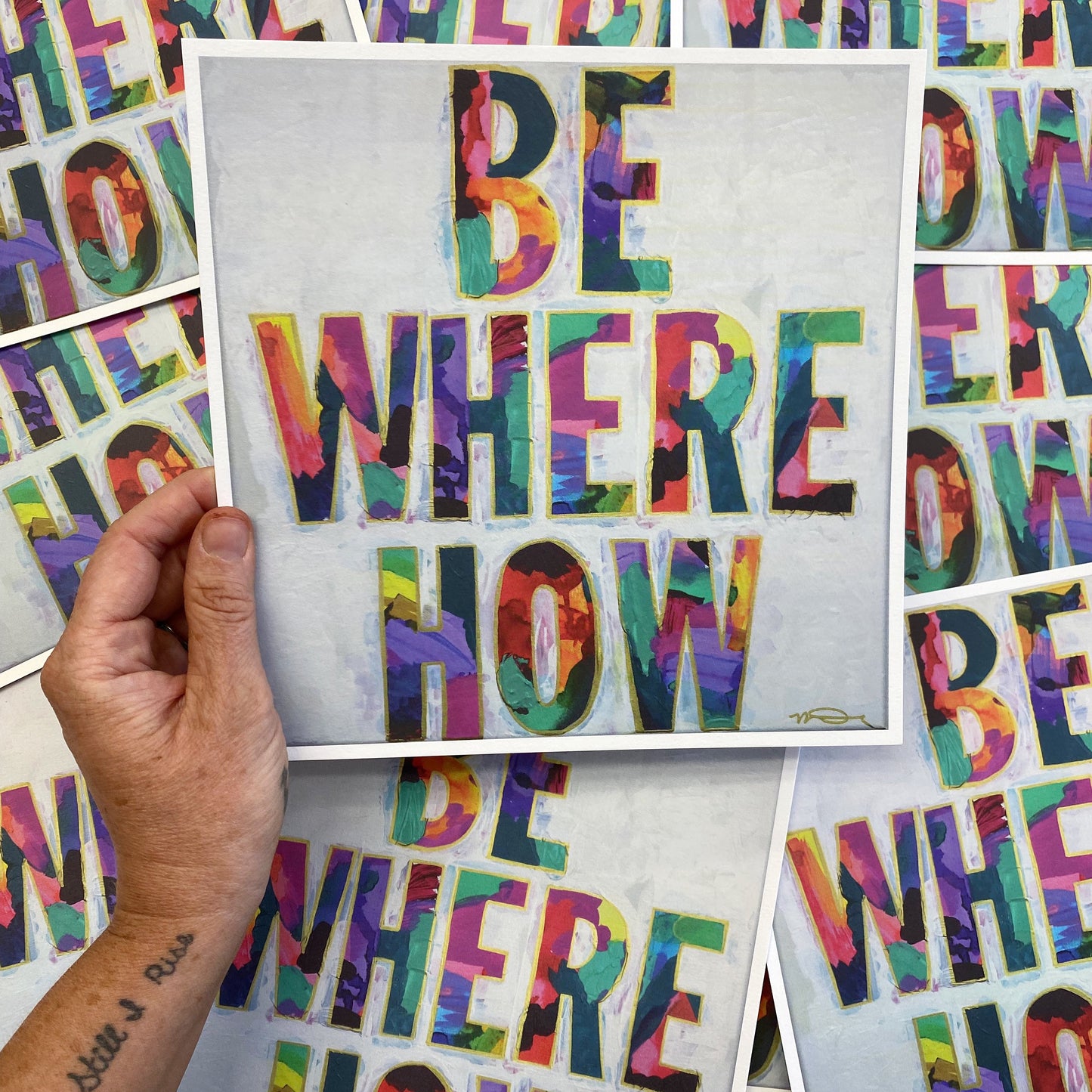 Be Where How Print